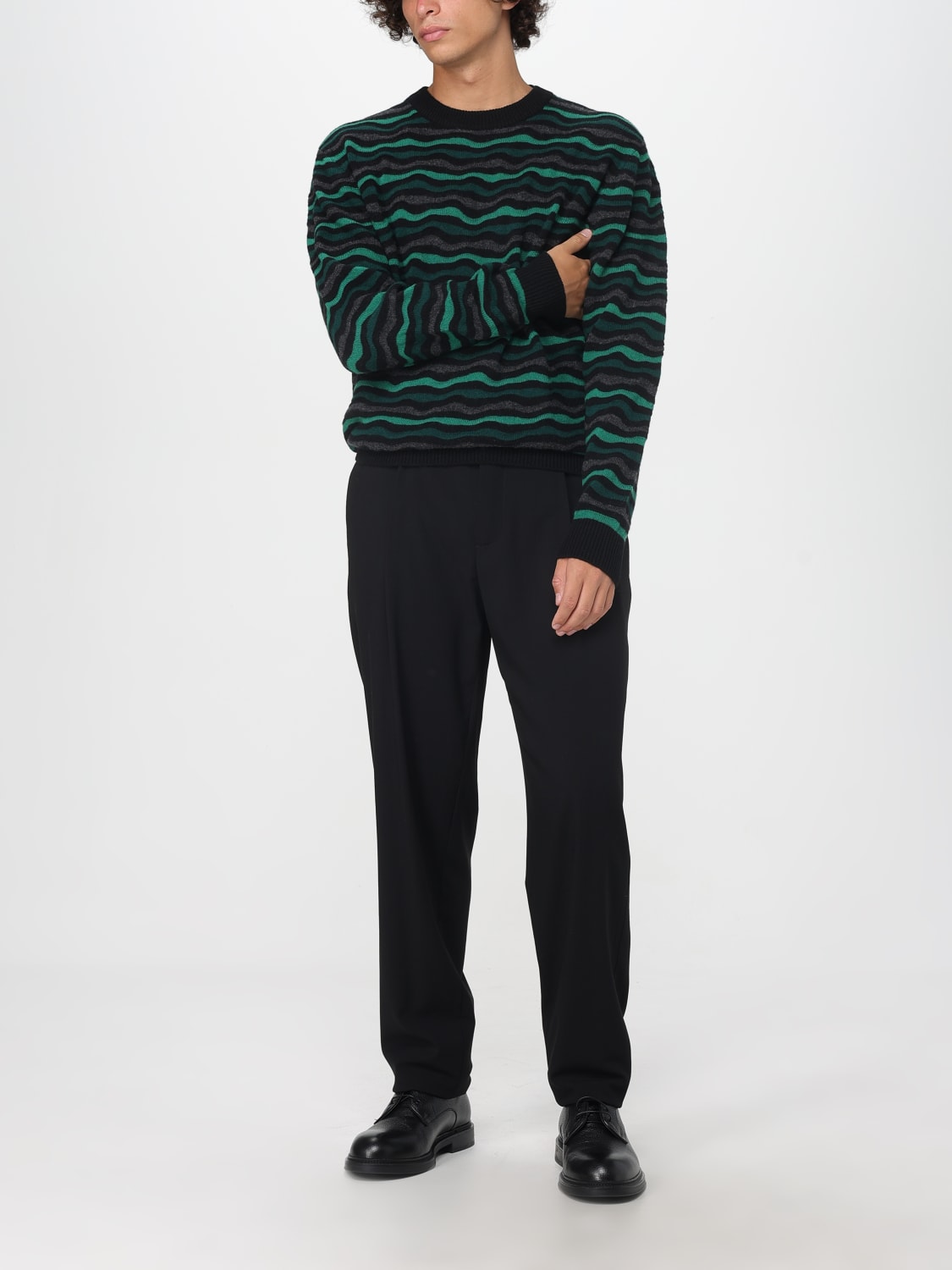 MISSONI SWEATER: Sweater men Missoni, Green - Img 2