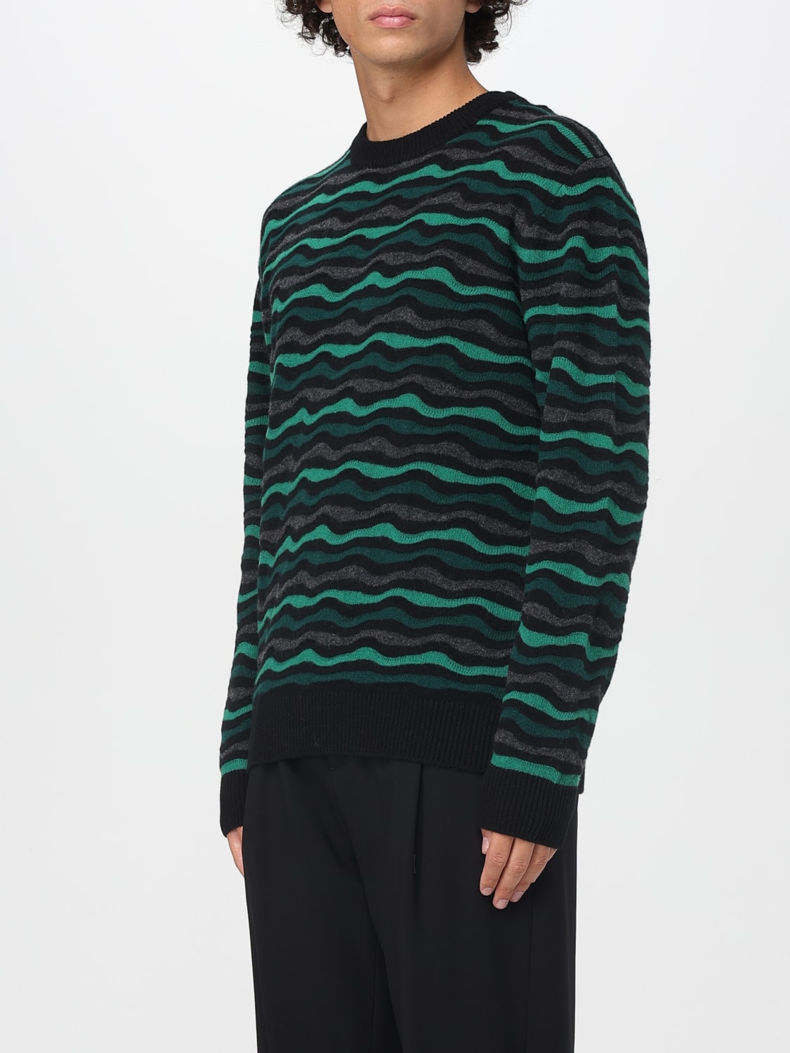 MISSONI SWEATER: Sweater men Missoni, Green - Img 4