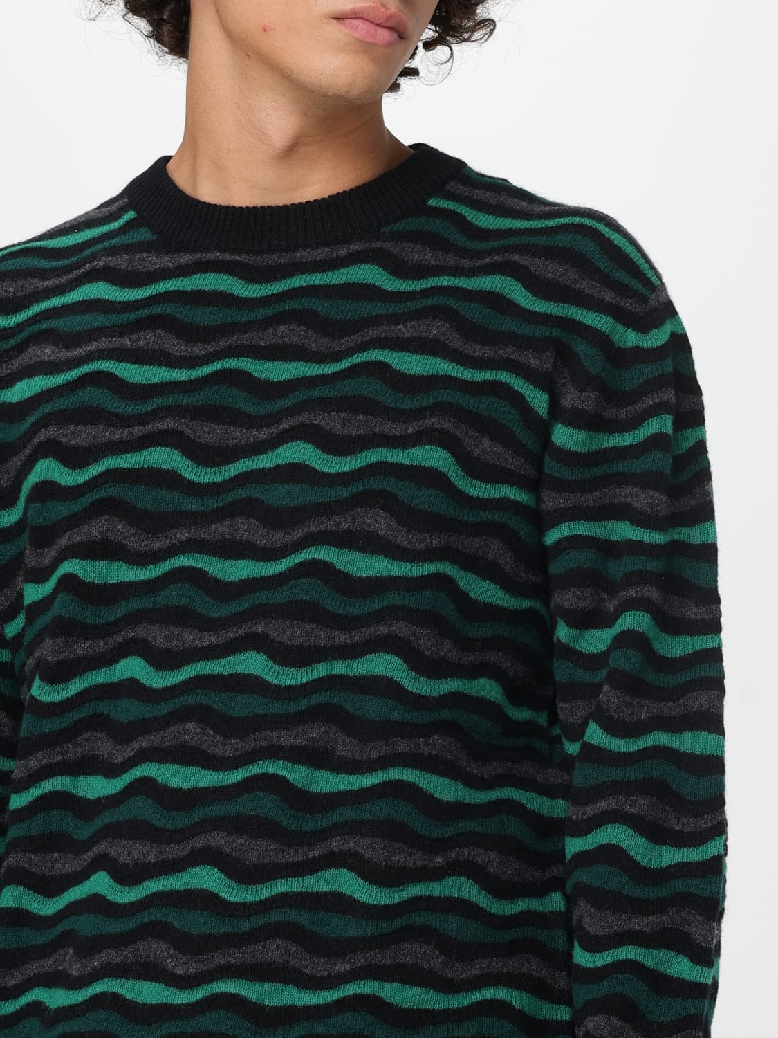 MISSONI SWEATER: Sweater men Missoni, Green - Img 5