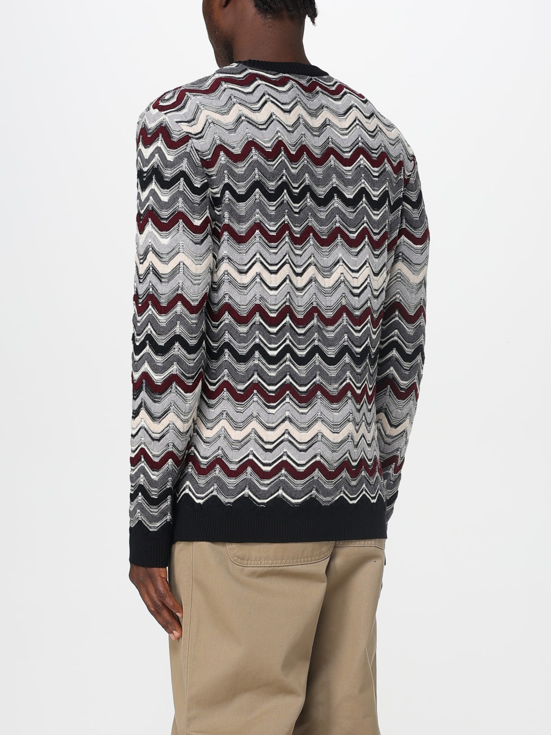 MISSONI SWEATER: Sweater men Missoni, Grey - Img 2