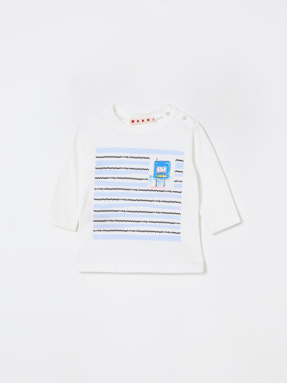 MARNI CAMISETA: Camiseta niños Marni, Crema - Img 1