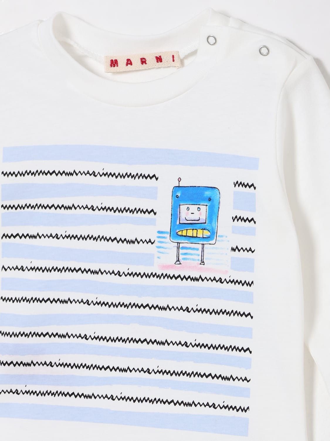 MARNI CAMISETA: Camiseta niños Marni, Crema - Img 3