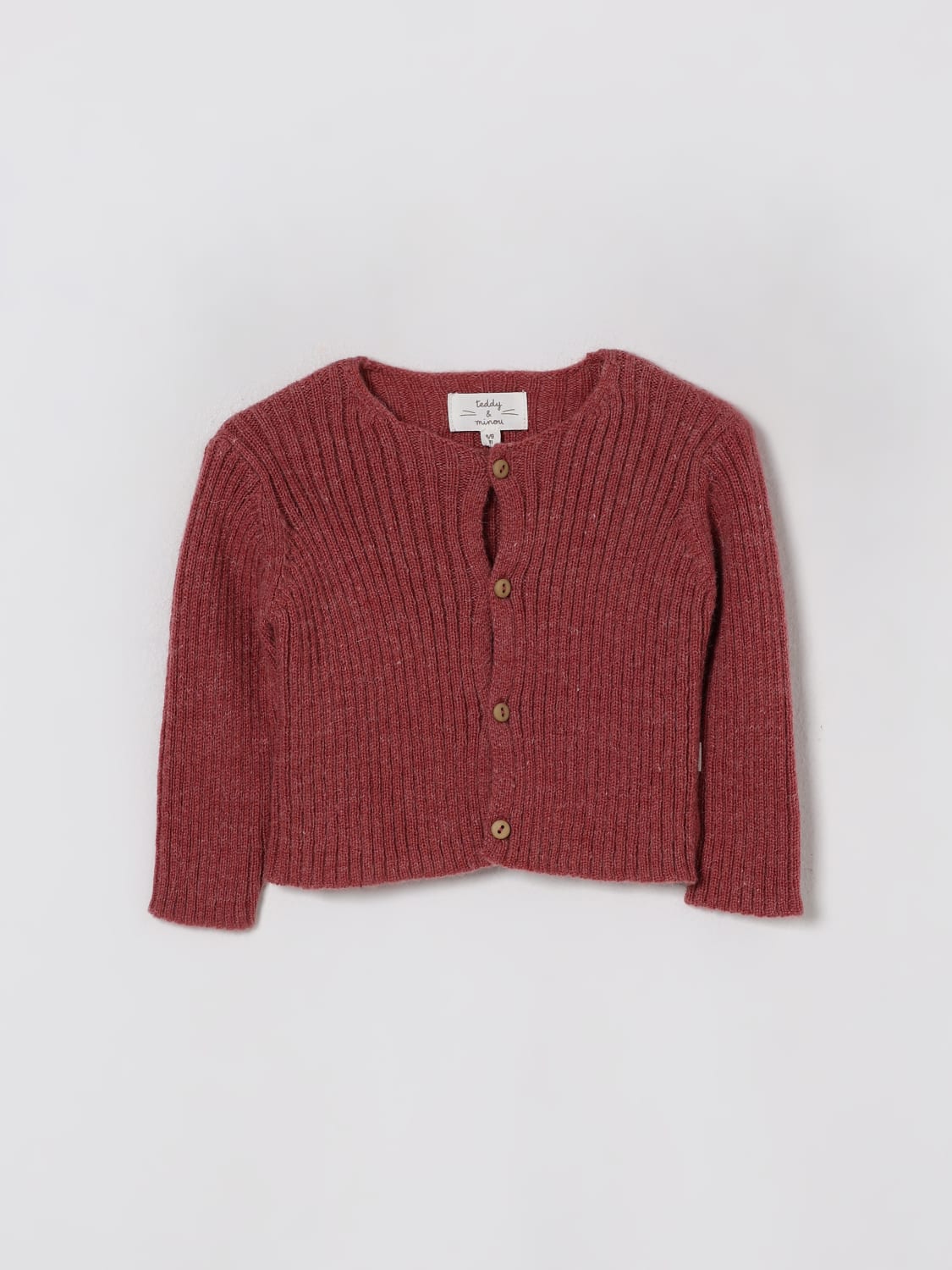 TEDDY & MINOU PULLOVER: Pullover kinder Teddy & Minou, Fuchsia - Img 1