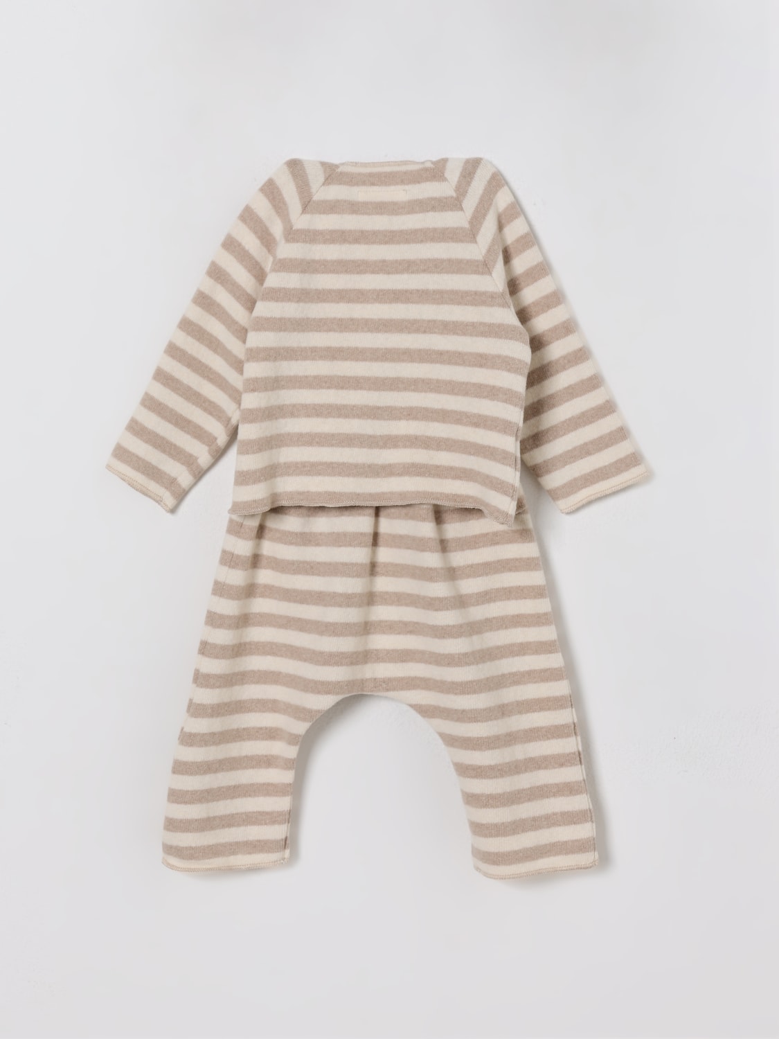 TEDDY & MINOU JUMPSUIT: Jumpsuit kids Teddy & Minou, Beige - Img 2