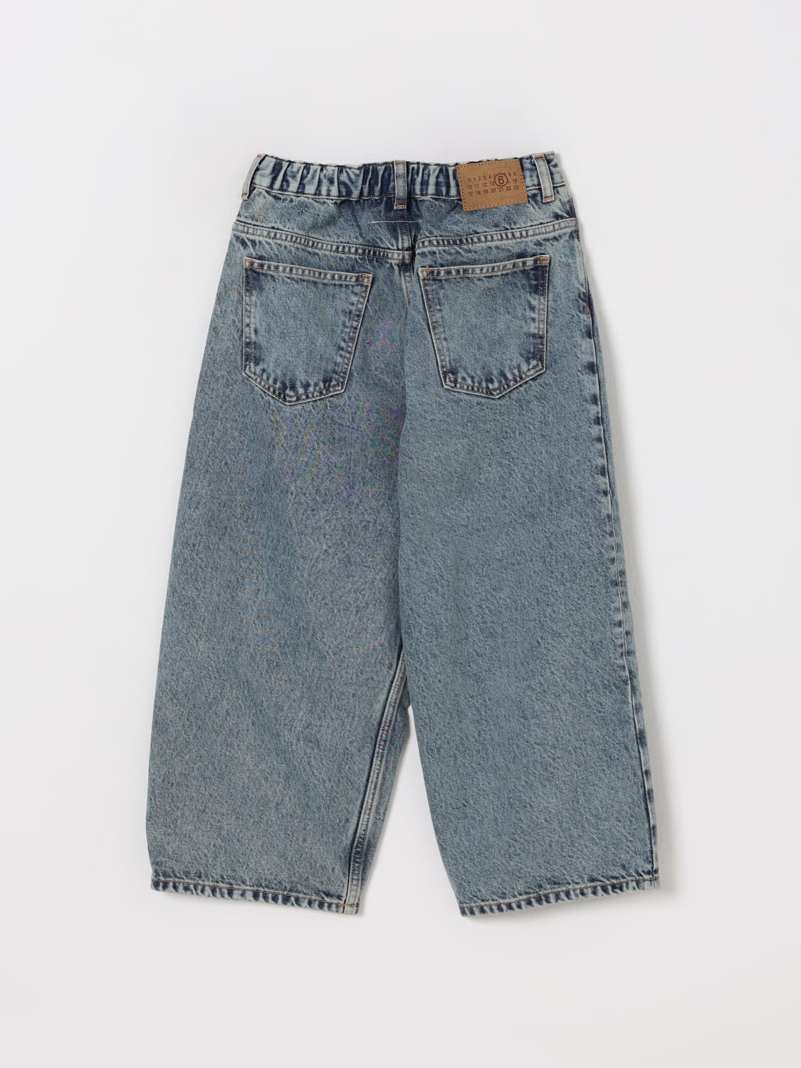 MM6 MAISON MARGIELA JEANS: Pantalón niños Mm6 Maison Margiela, Denim - Img 2