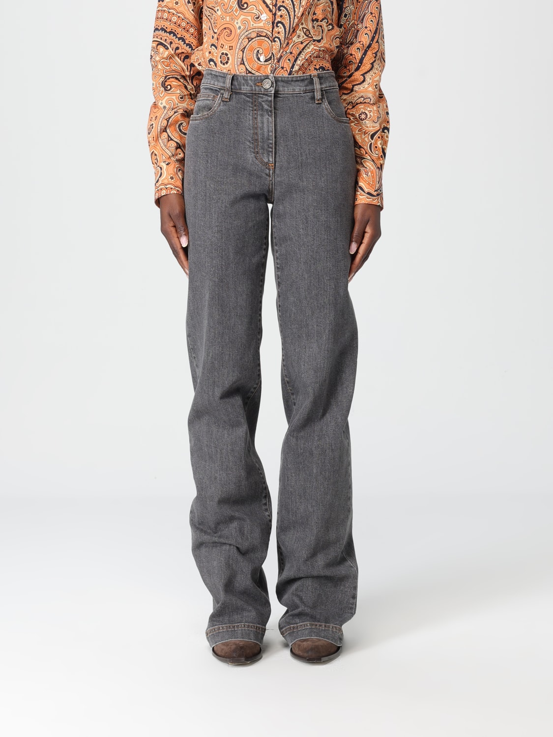 ETRO PANTS: Pants woman Etro, Multicolor - Img 1