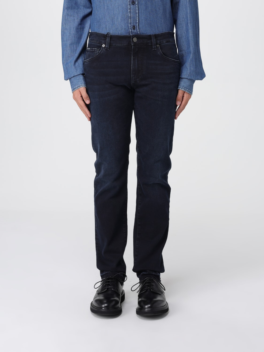 DOLCE & GABBANA JEANS: Dolce & Gabbana men's jeans, Black - Img 1