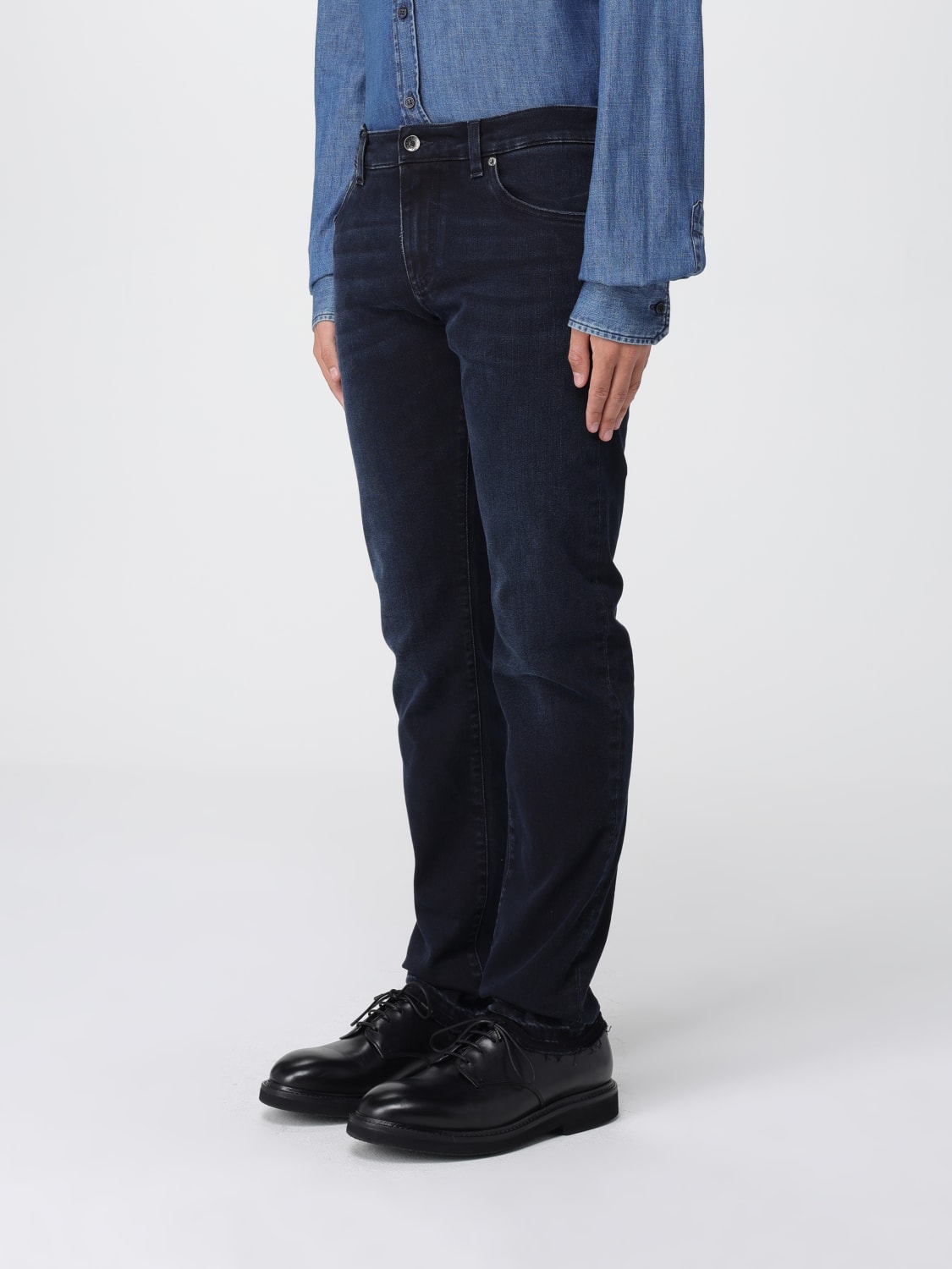 DOLCE & GABBANA JEANS: Dolce & Gabbana men's jeans, Black - Img 4
