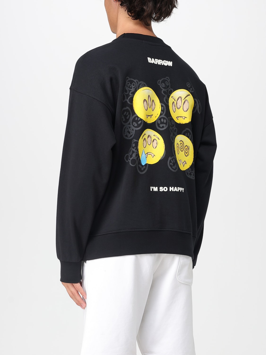 BARROW SWEATSHIRT: Sweater men Barrow, Black - Img 2