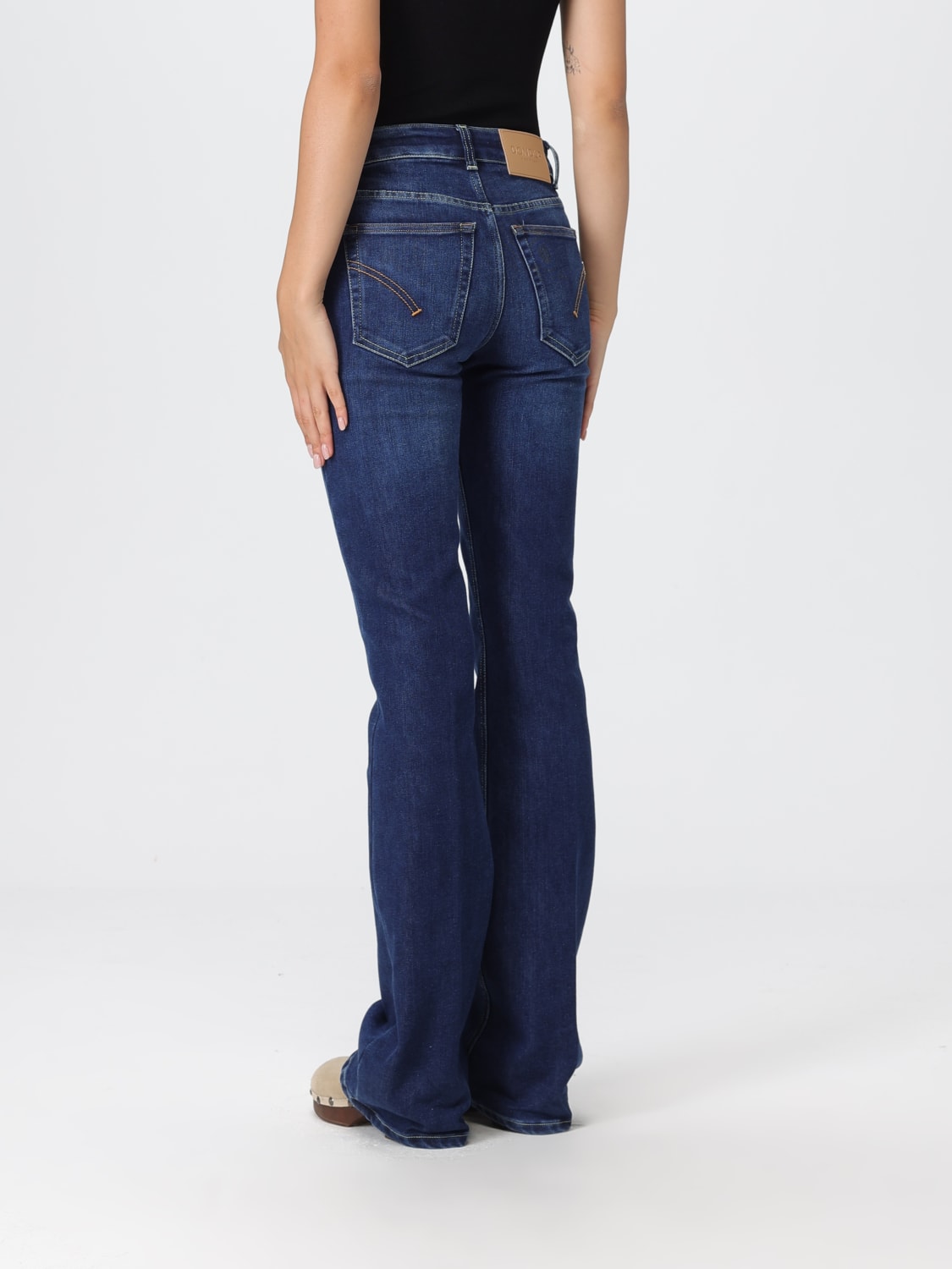 DONDUP VAQUEROS: Vaquero mujer Dondup, Azul Oscuro - Img 2