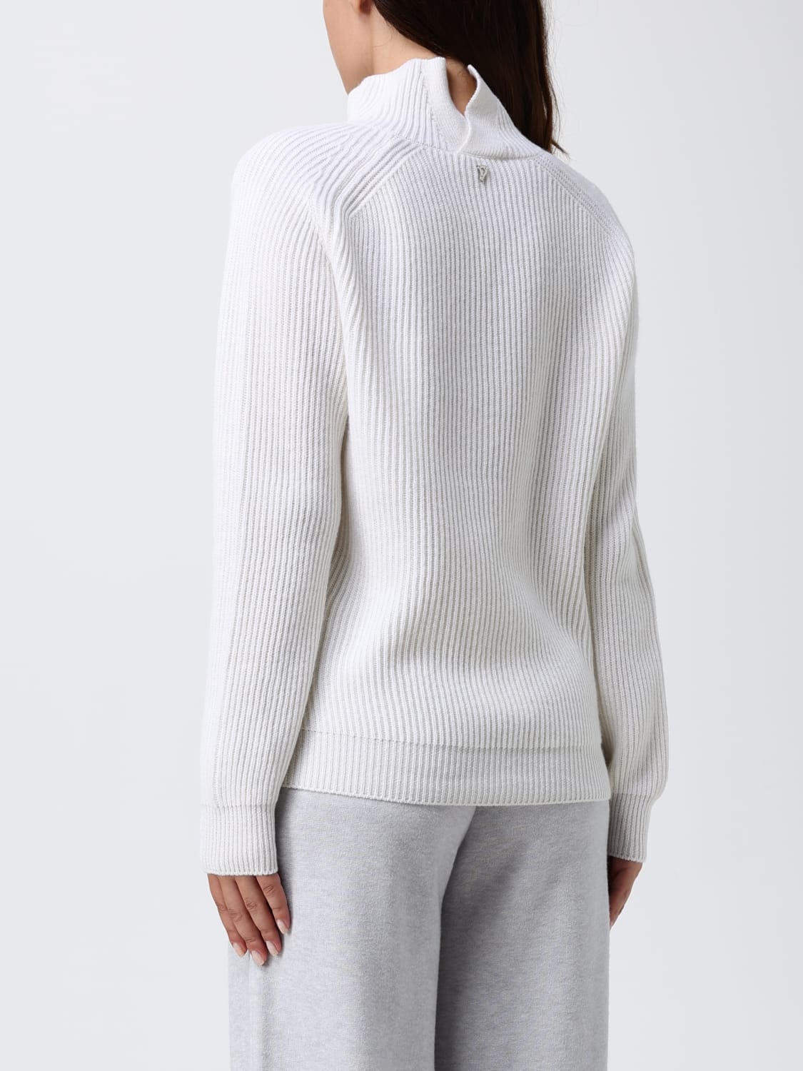 DONDUP JERSEY: Jersey mujer Dondup, Blanco - Img 2