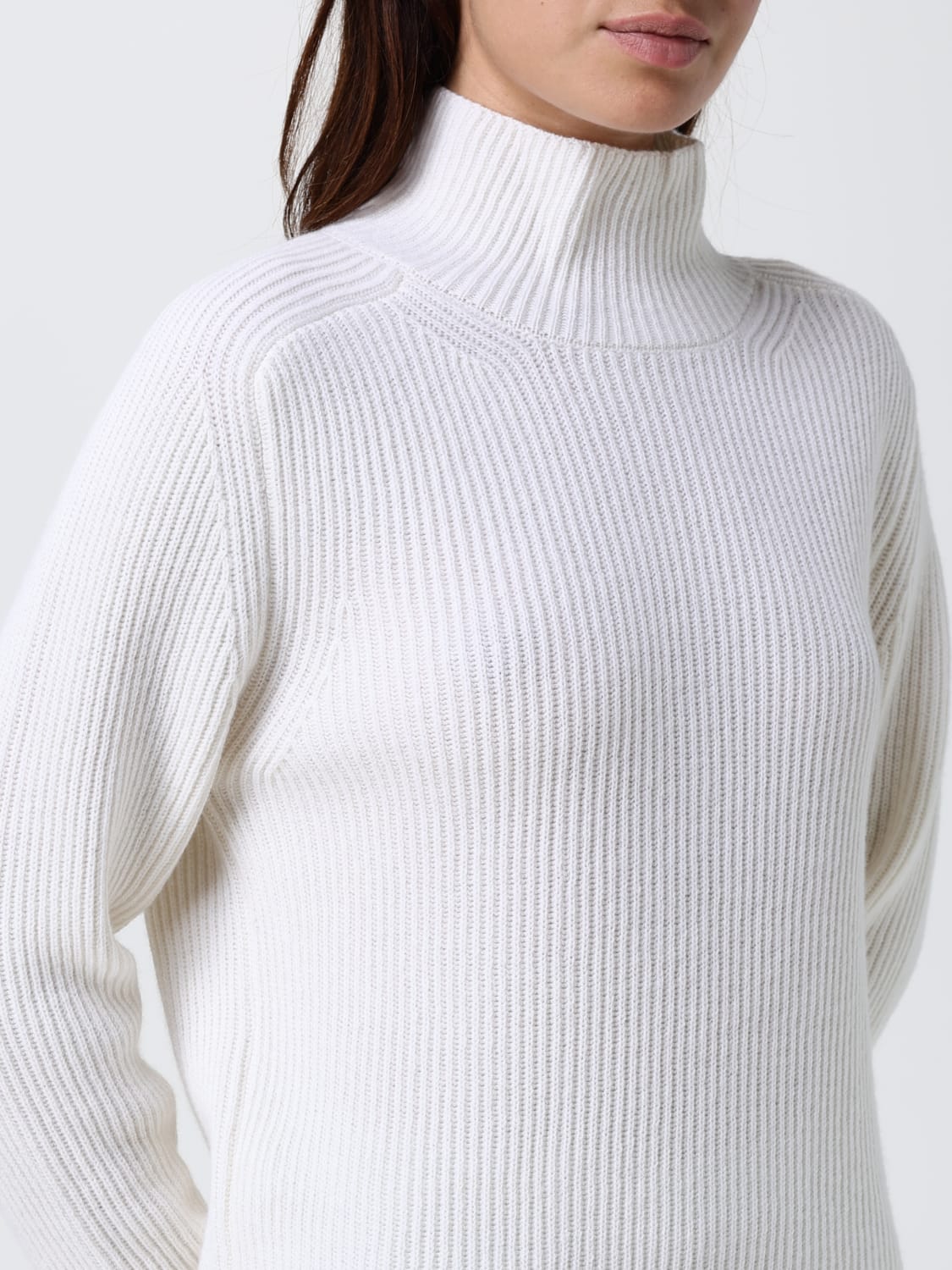 DONDUP JERSEY: Jersey mujer Dondup, Blanco - Img 3