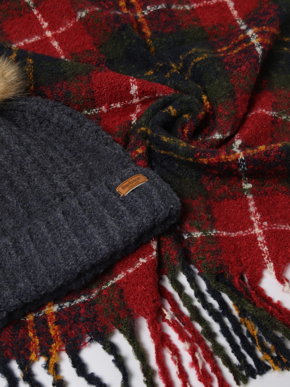 BARBOUR HAT: Hat woman Barbour, Red - Img 3