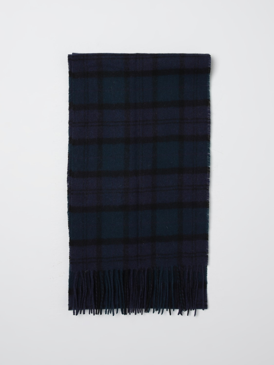 BARBOUR SCARF: Scarf men Barbour, Black - Img 1