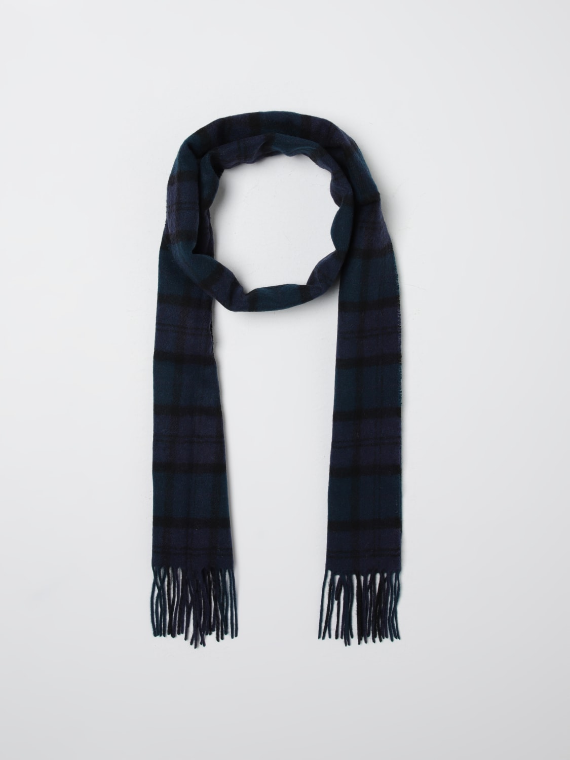 BARBOUR SCARF: Scarf men Barbour, Black - Img 2