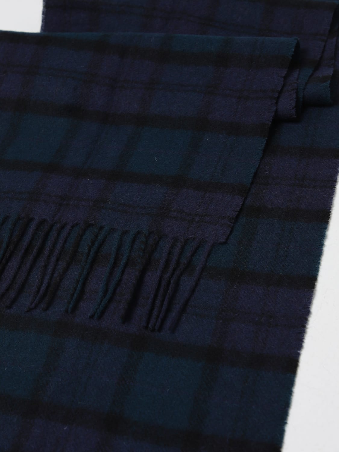 BARBOUR SCARF: Scarf men Barbour, Black - Img 3