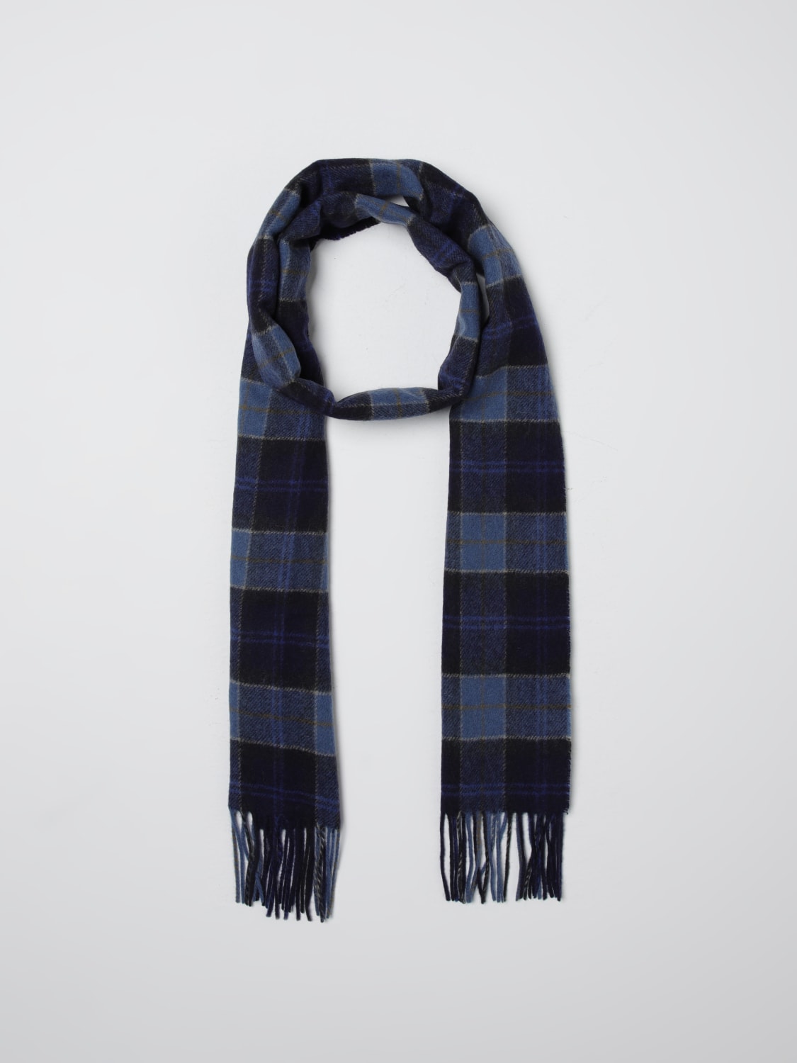 BARBOUR SCARF: Scarf men Barbour, Blue - Img 2