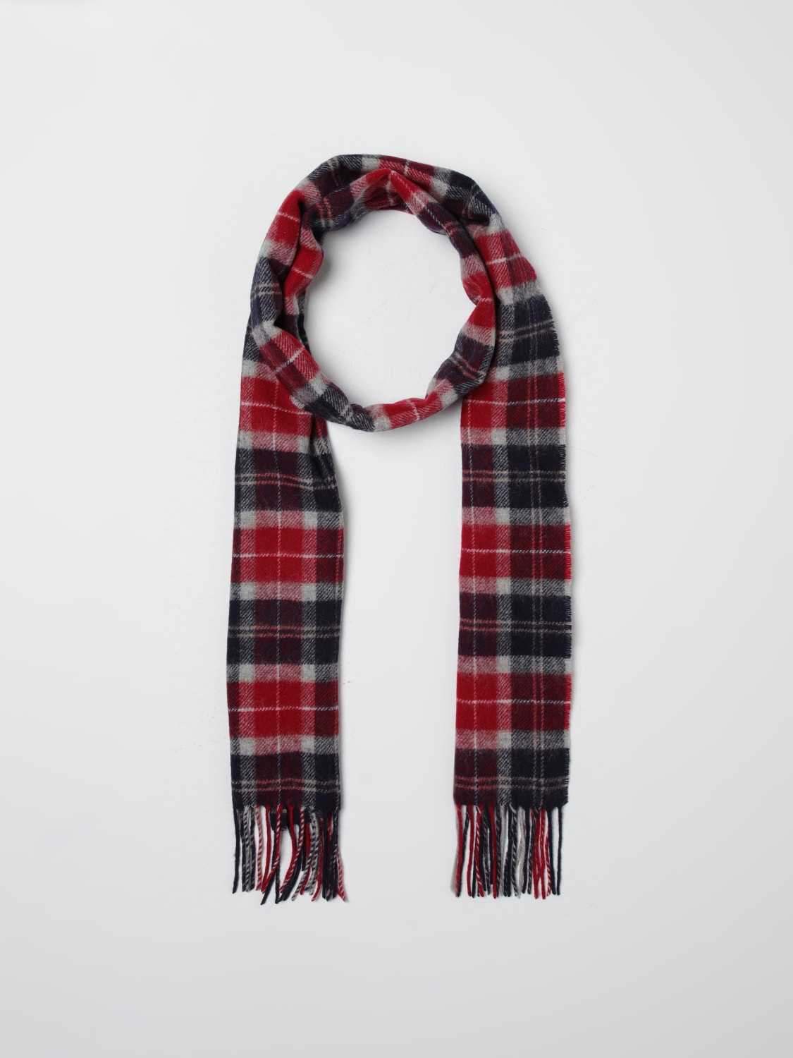BARBOUR SCARF: Scarf men Barbour, Red - Img 2