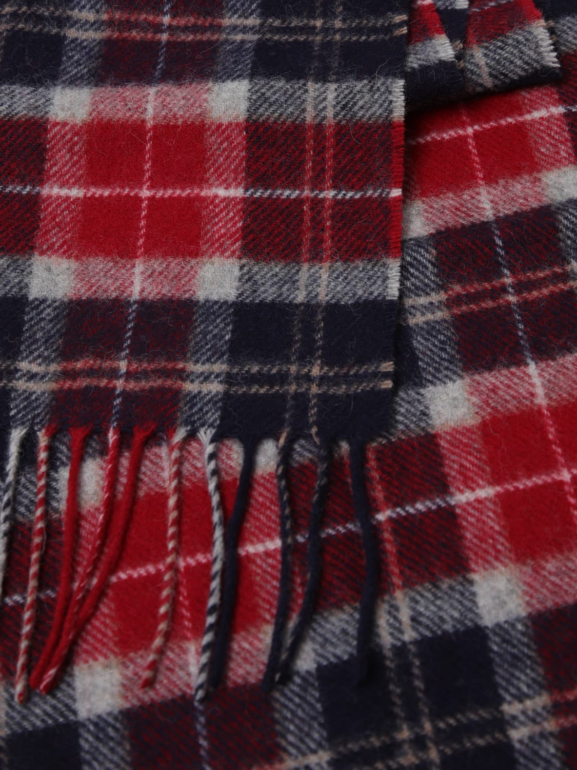 BARBOUR SCARF: Scarf men Barbour, Red - Img 3