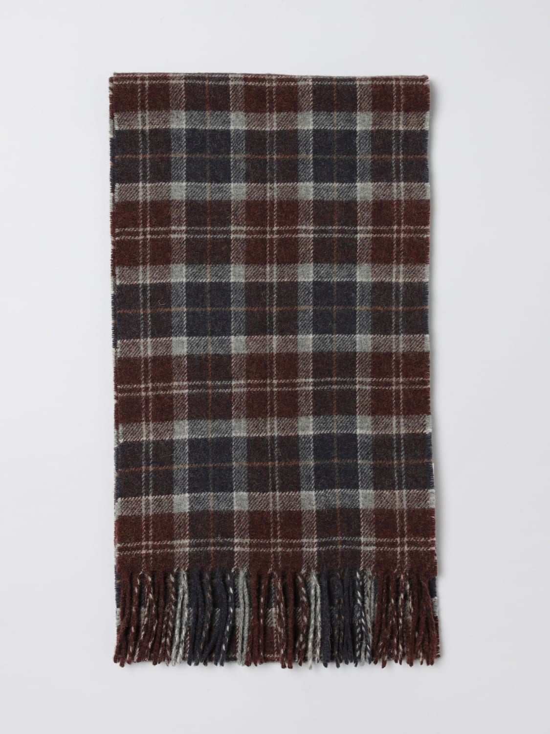 BARBOUR SCARF: Scarf men Barbour, Brown - Img 1