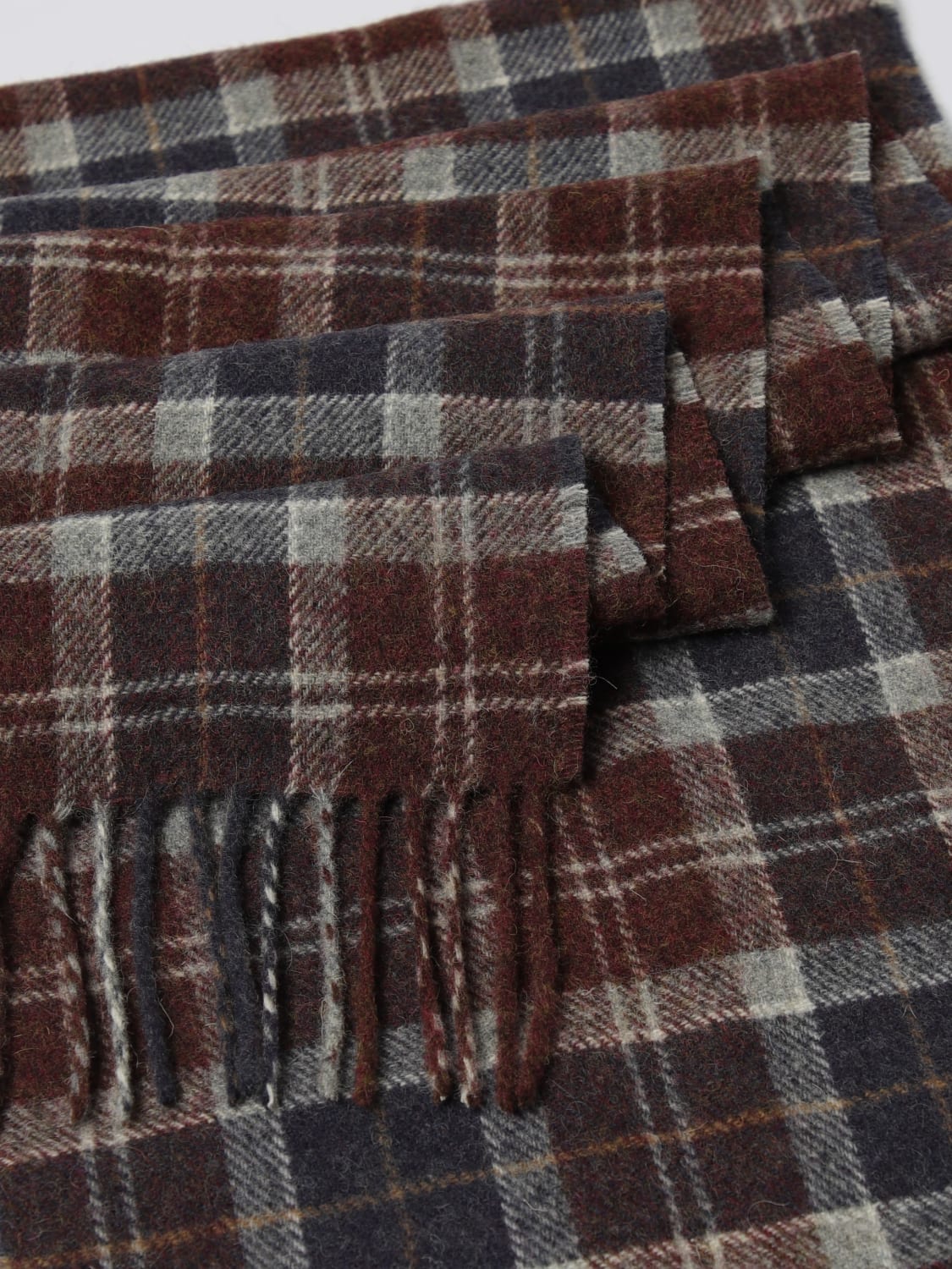 BARBOUR SCARF: Scarf men Barbour, Brown - Img 3