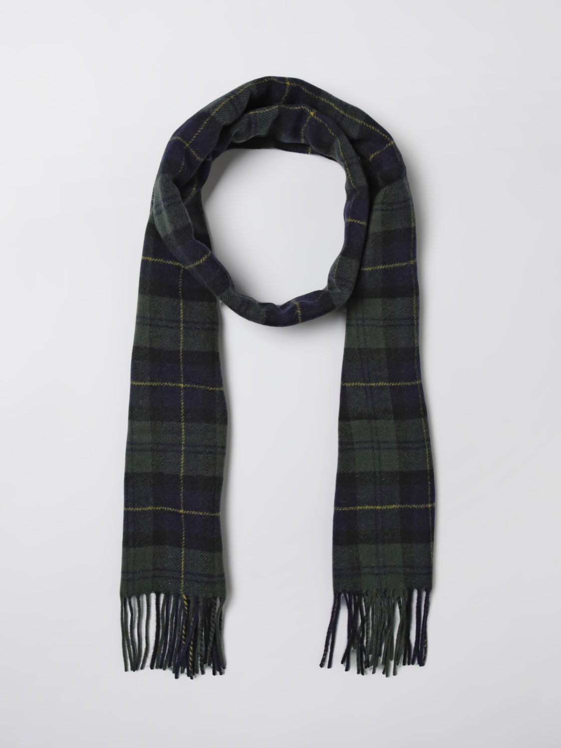 BARBOUR SCARF: Scarf men Barbour, Forest Green - Img 2