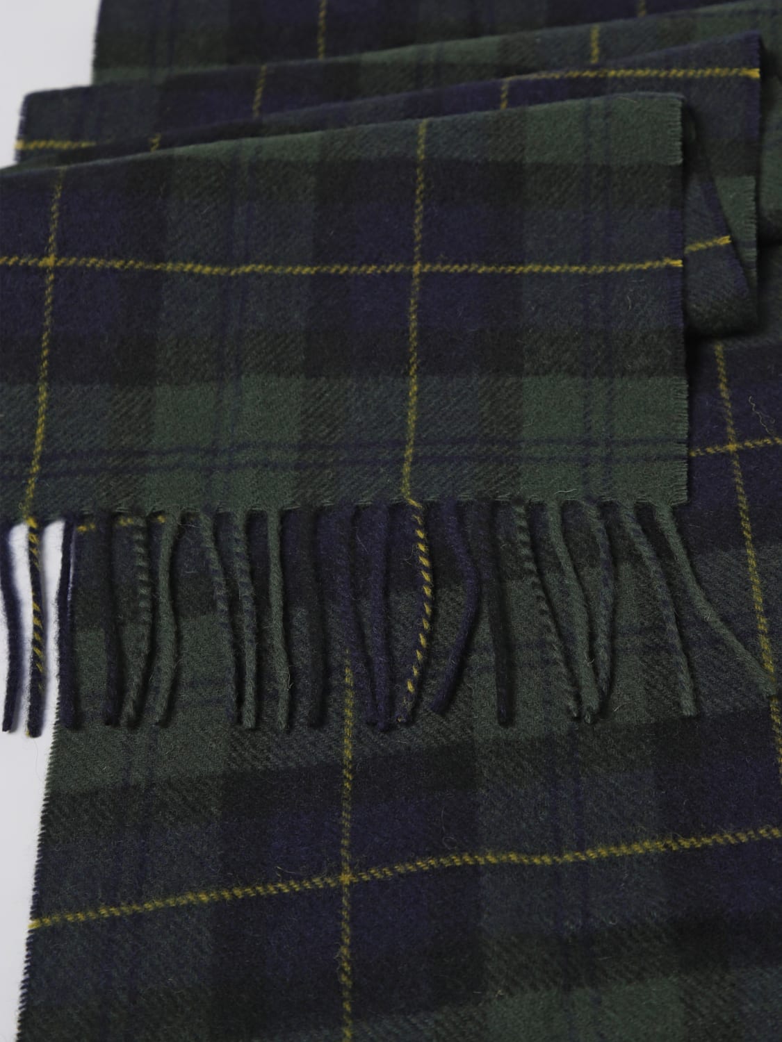 BARBOUR SCARF: Scarf men Barbour, Forest Green - Img 3