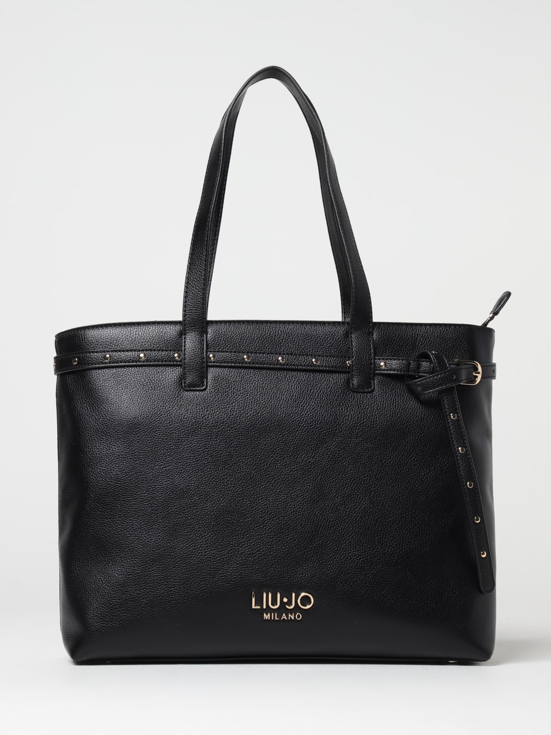 LIU JO BORSA TOTE: Borsa Liu Jo in pelle sintetica a grana , Nero - Img 1
