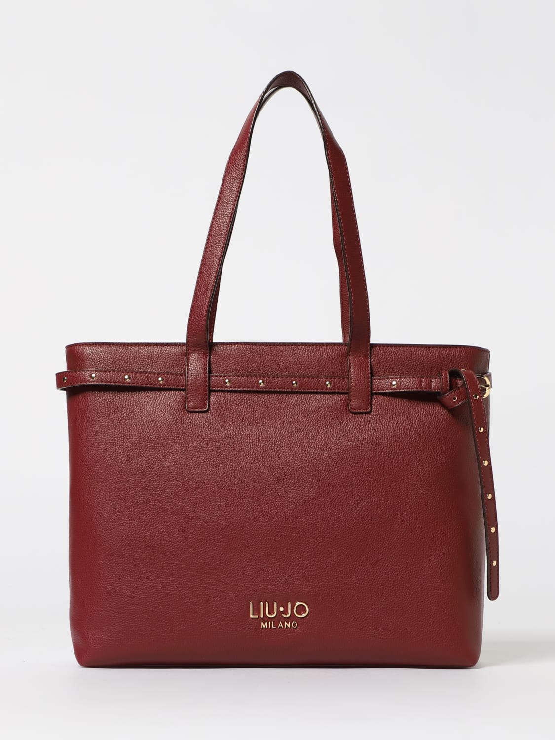LIU JO BORSA TOTE: Borsa Liu Jo in pelle sintetica a grana , Bordeaux - Img 1