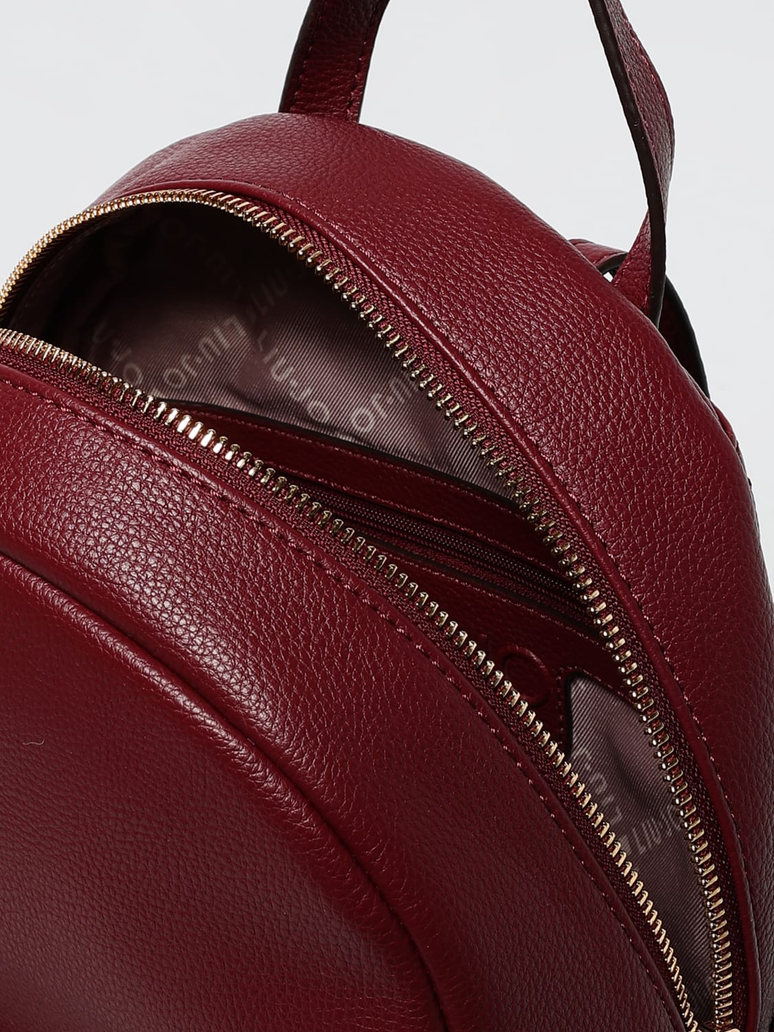 LIU JO ZAINO: Zaino Evrim Liu Jo in pelle sintetica a grana, Rosso - Img 4