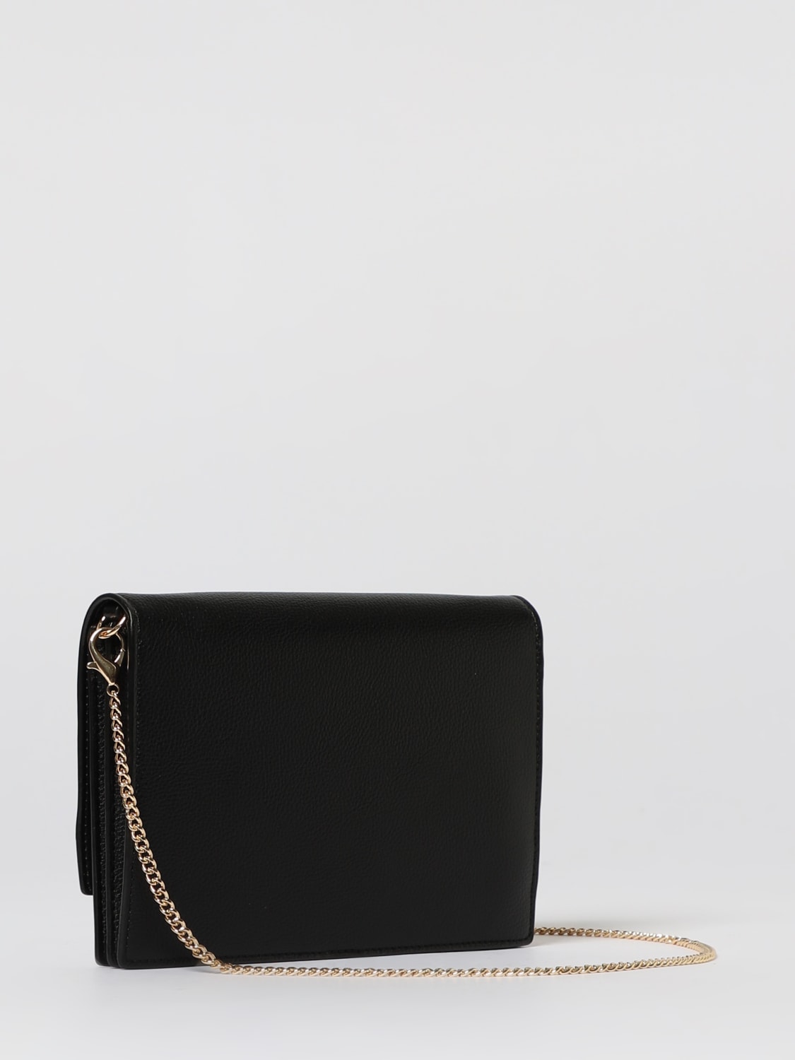 LIU JO BORSA MINI: Borsa Caliwen Liu Jo in pelle sintetica a grana, Nero - Img 2