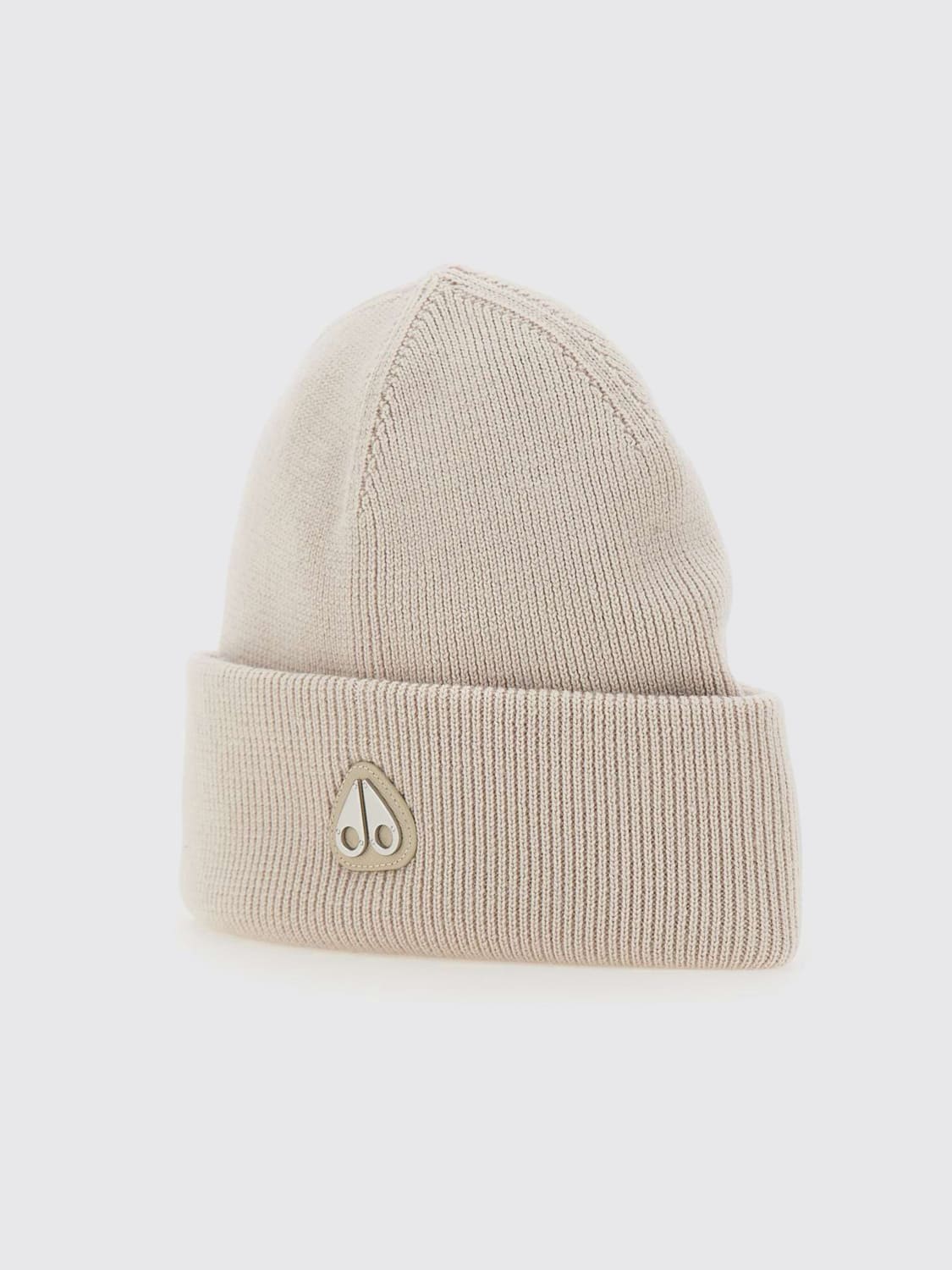 MOOSE KNUCKLES CAPPELLO: Cappello Moose Knuckles in lana , Bianco - Img 1