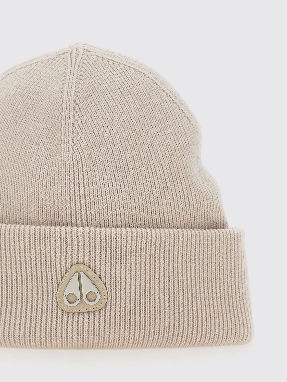 MOOSE KNUCKLES CAPPELLO: Cappello Moose Knuckles in lana , Bianco - Img 2