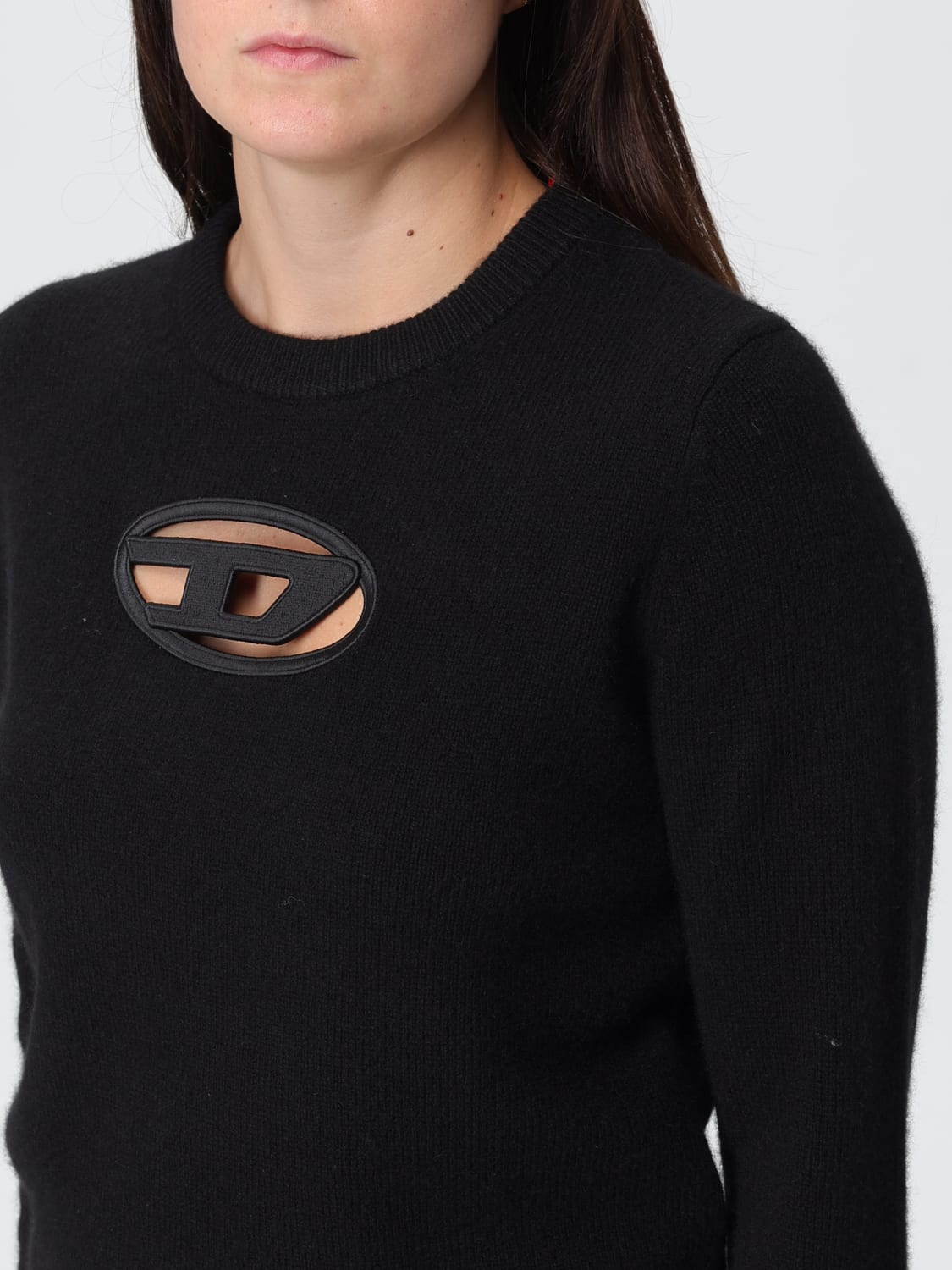 DIESEL SWEATER: Sweater woman Diesel, Black - Img 3