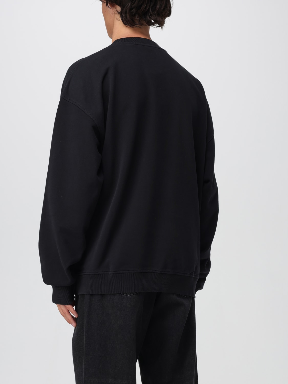 DIESEL SWEATSHIRT: Sweatshirt men Diesel, Black - Img 3