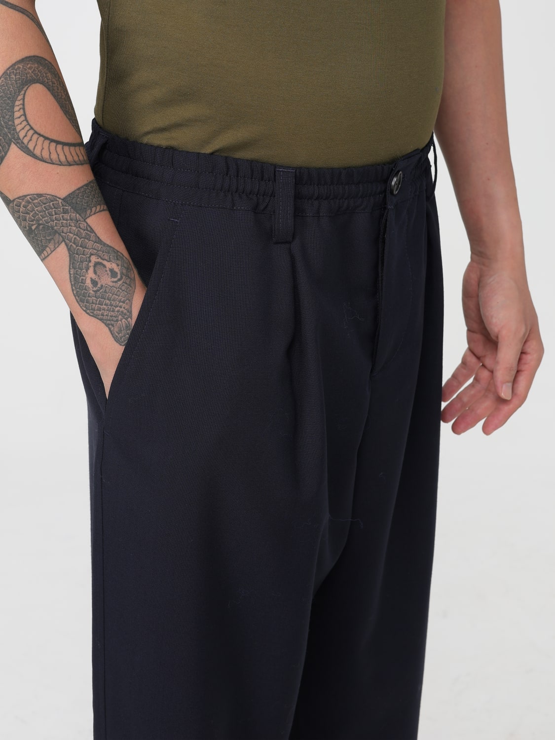 MARNI PANTS: Pants men Marni, Black - Img 5