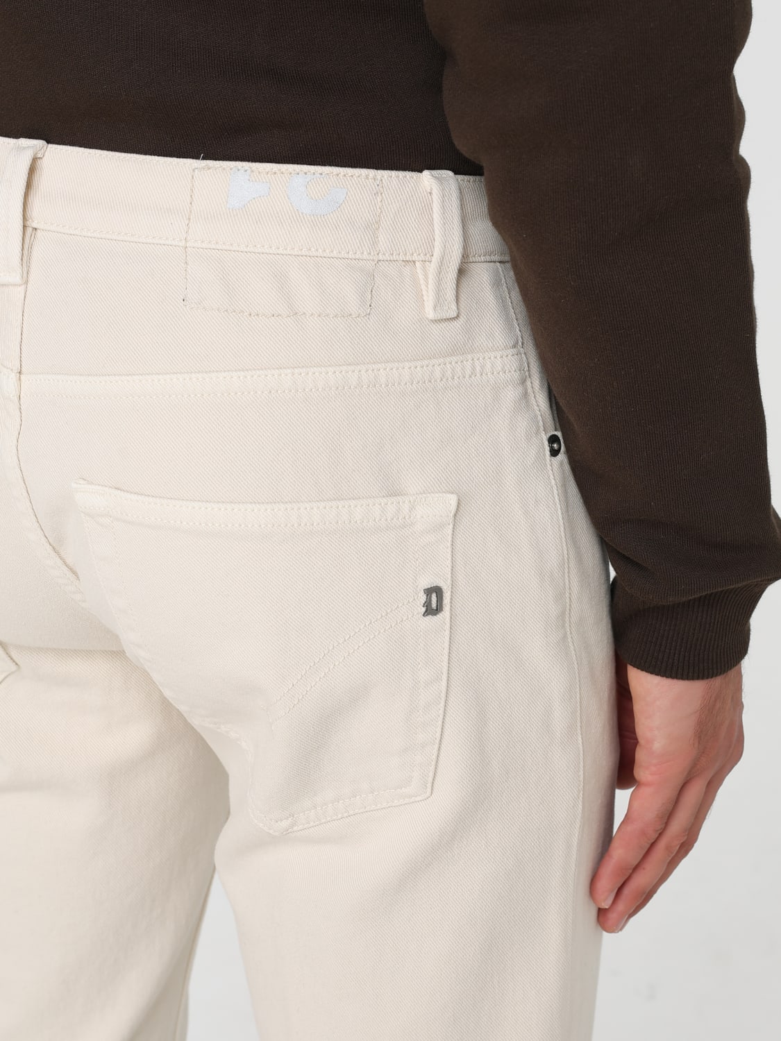 DONDUP JEANS: Hose herren Dondup, Weiß - Img 3