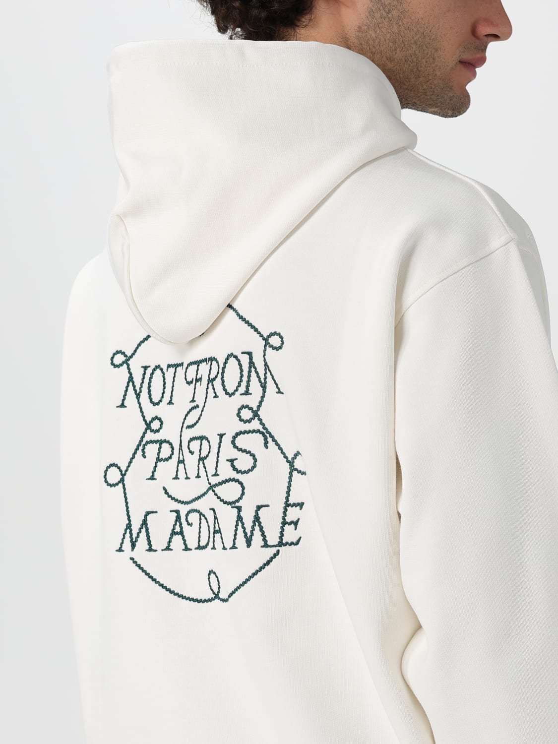 DRÔLE DE MONSIEUR SWEATSHIRT: Sweatshirt men Drôle De Monsieur, White - Img 3
