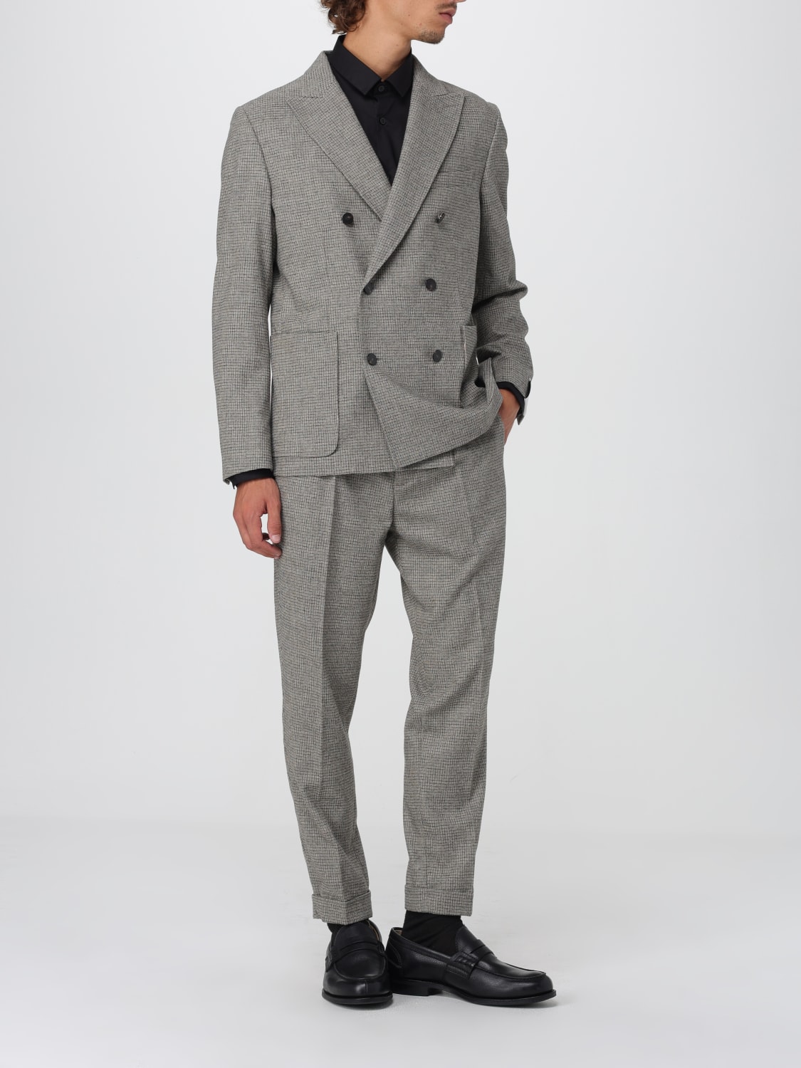 PAOLO PECORA PANTS: Pants men Paolo Pecora, Beige - Img 2