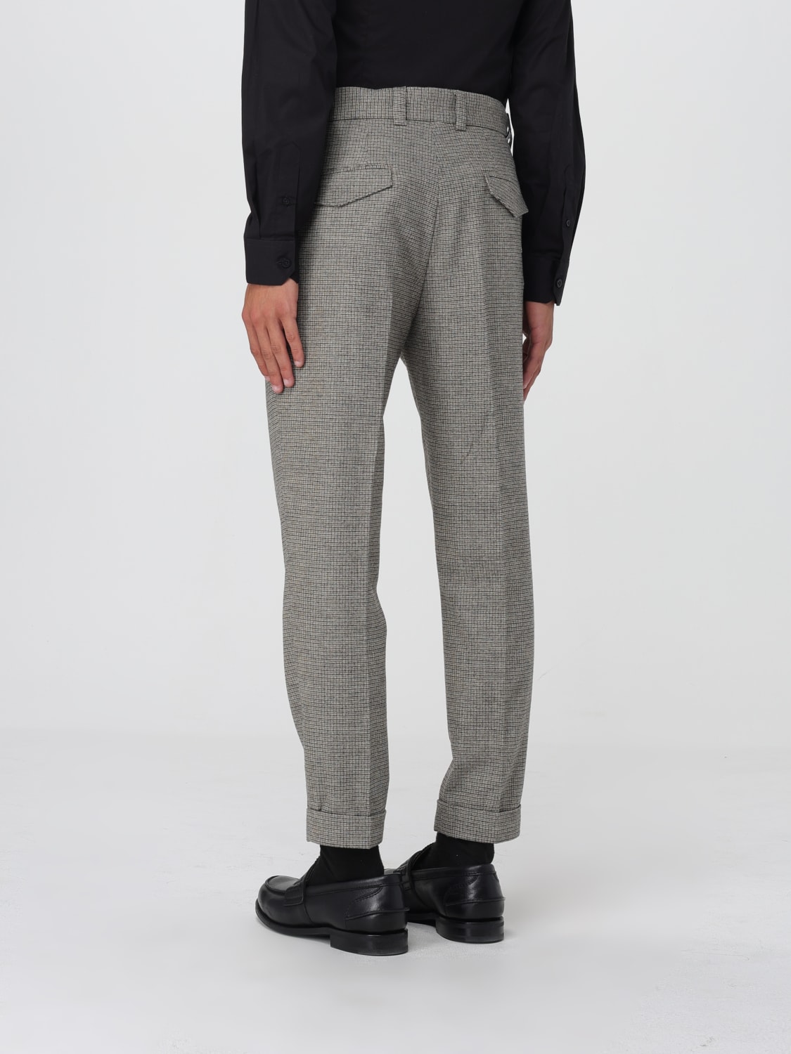 PAOLO PECORA PANTS: Pants men Paolo Pecora, Beige - Img 3