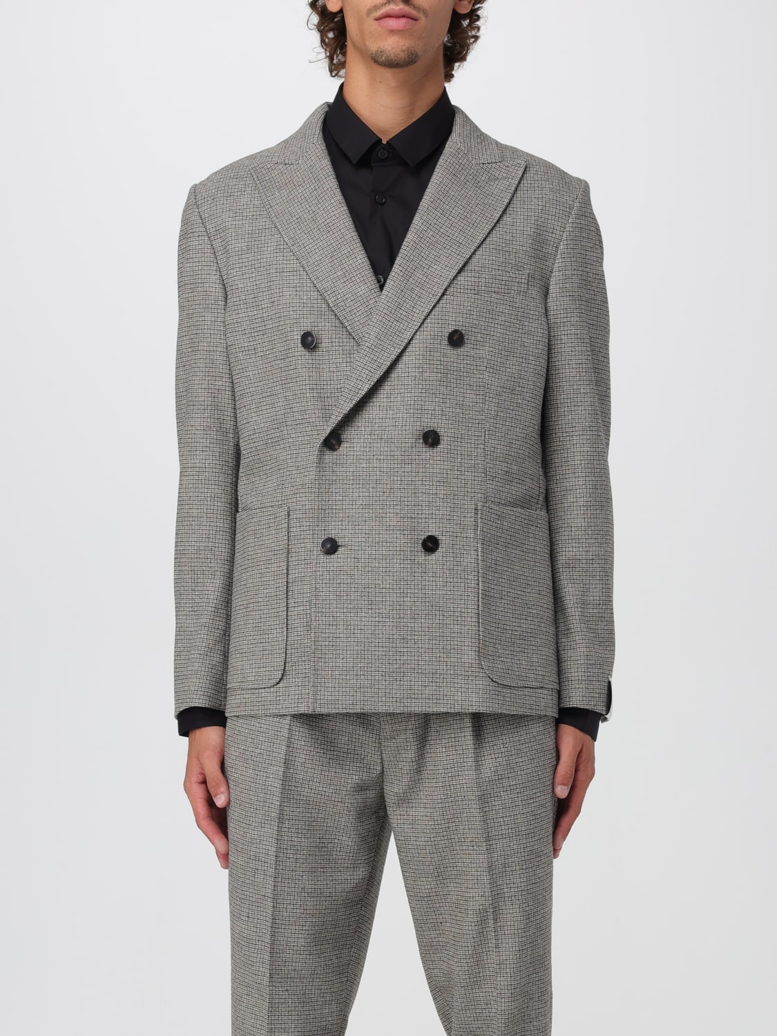 PAOLO PECORA JACKET: Jacket men Paolo Pecora, Beige - Img 1