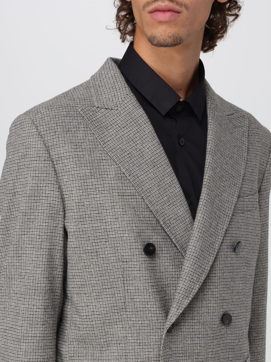 PAOLO PECORA JACKET: Jacket men Paolo Pecora, Beige - Img 5