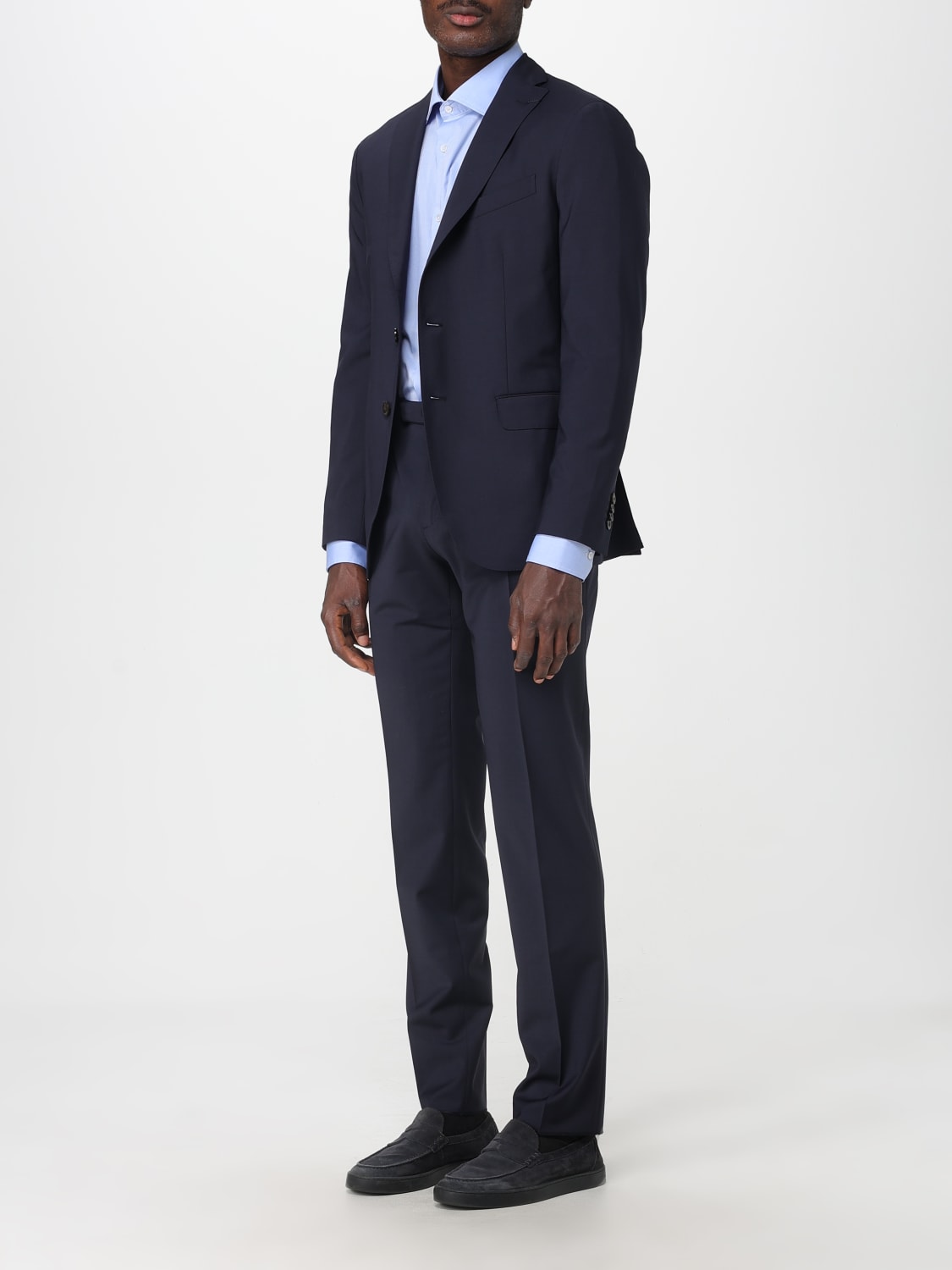 BOGLIOLI SUIT: Suit men Boglioli, Blue - Img 4