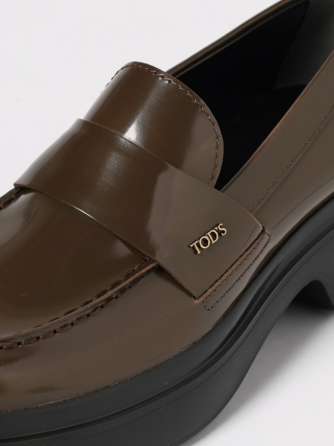 TOD'S LOAFER: Loafers woman Tod's, Mud - Img 4
