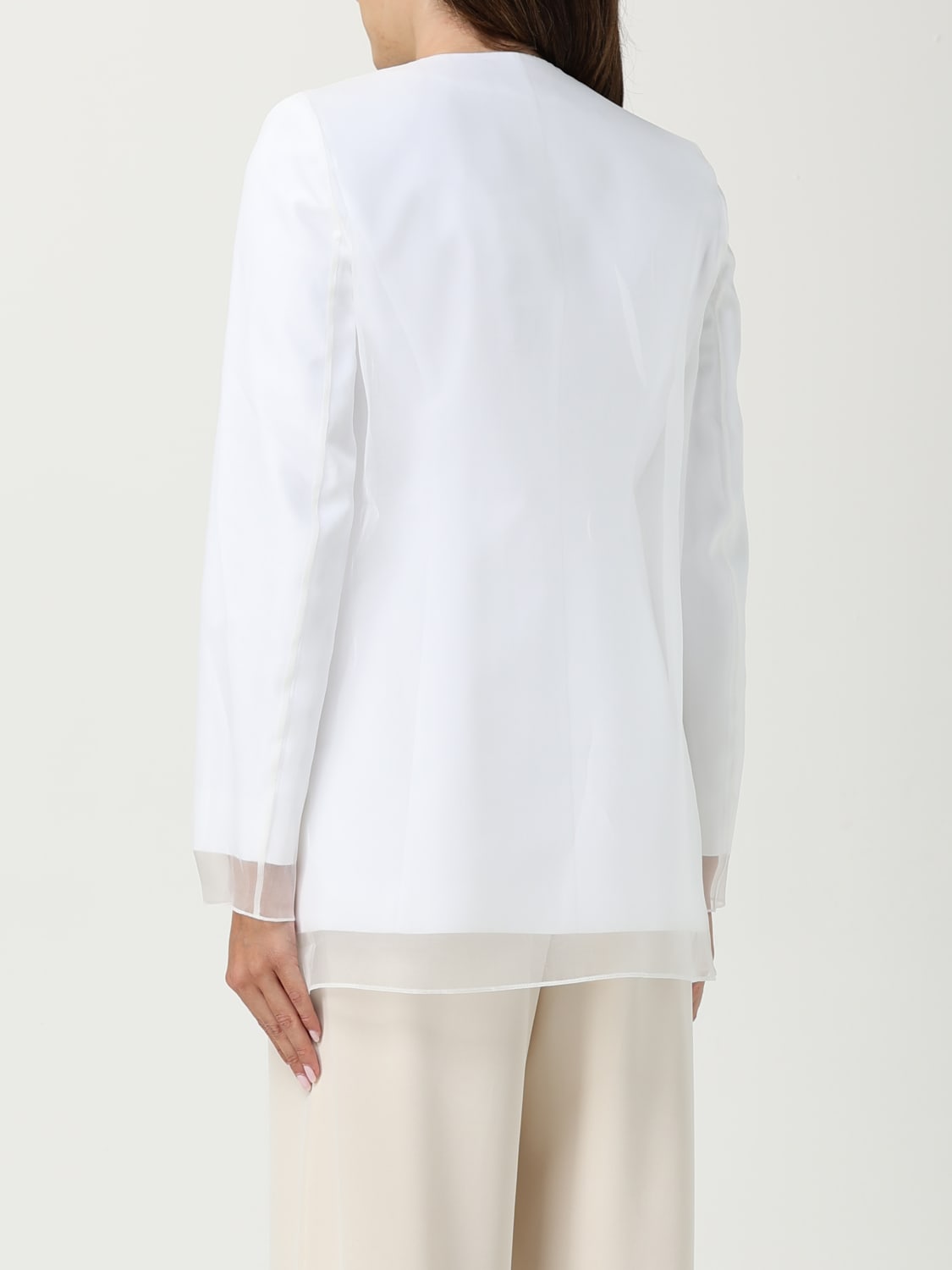MAX MARA JACKET: Blazer woman Max Mara, White - Img 2