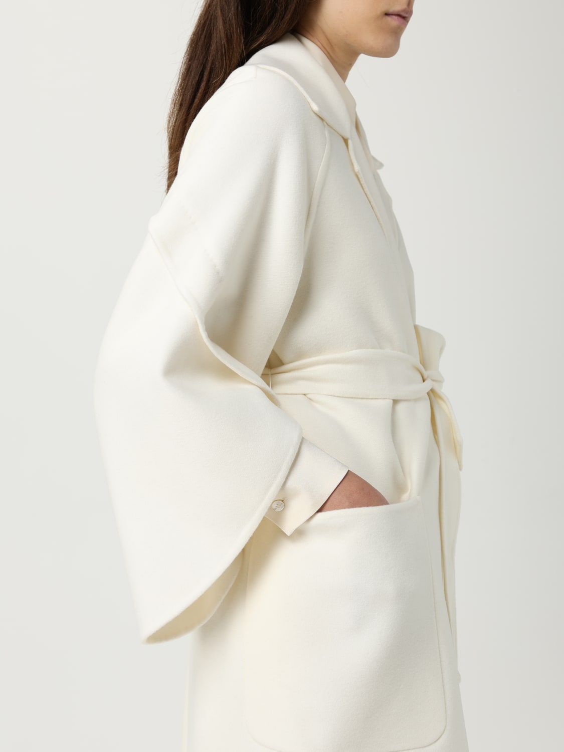 MAX MARA COAT: Coat woman Max Mara, White - Img 5