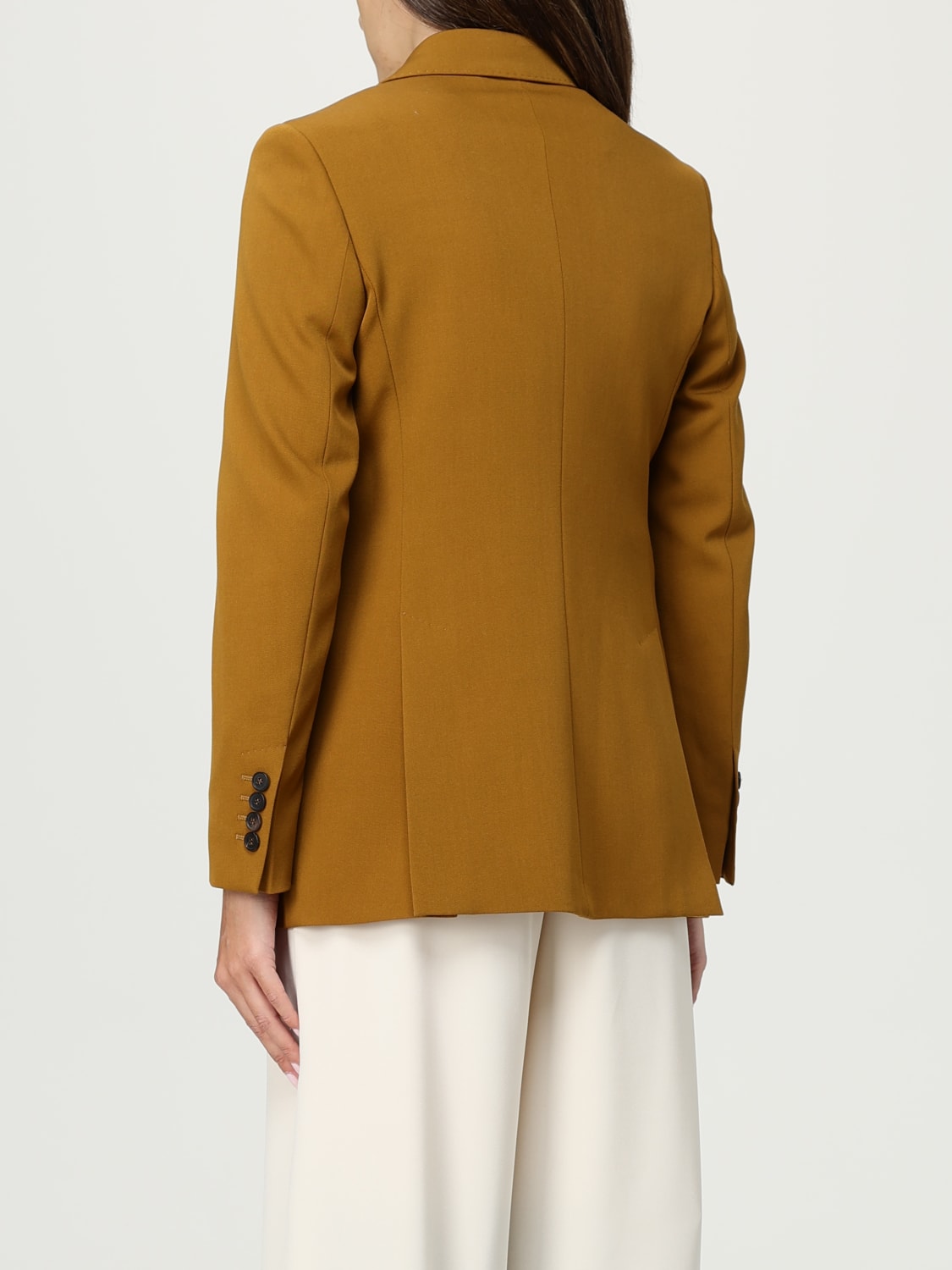 MAX MARA VESTE: Blazer femme Max Mara, Jaune - Img 3
