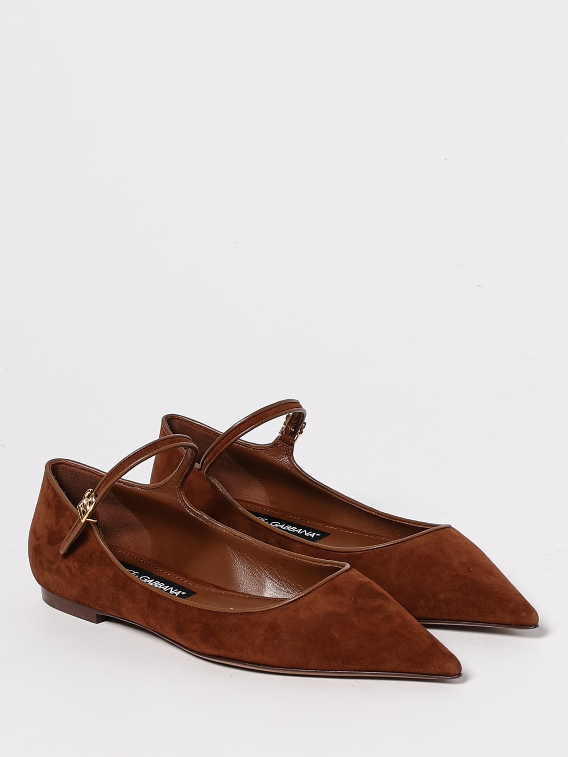 DOLCE & GABBANA BALLERINAS: Schuhe damen Dolce & Gabbana, Braun - Img 2