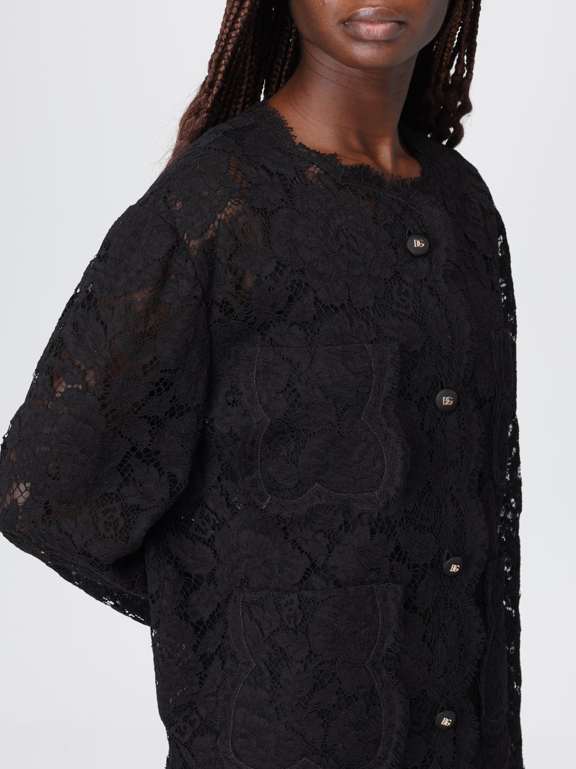 DOLCE & GABBANA JACKET: Blazer woman Dolce & Gabbana, Black - Img 5