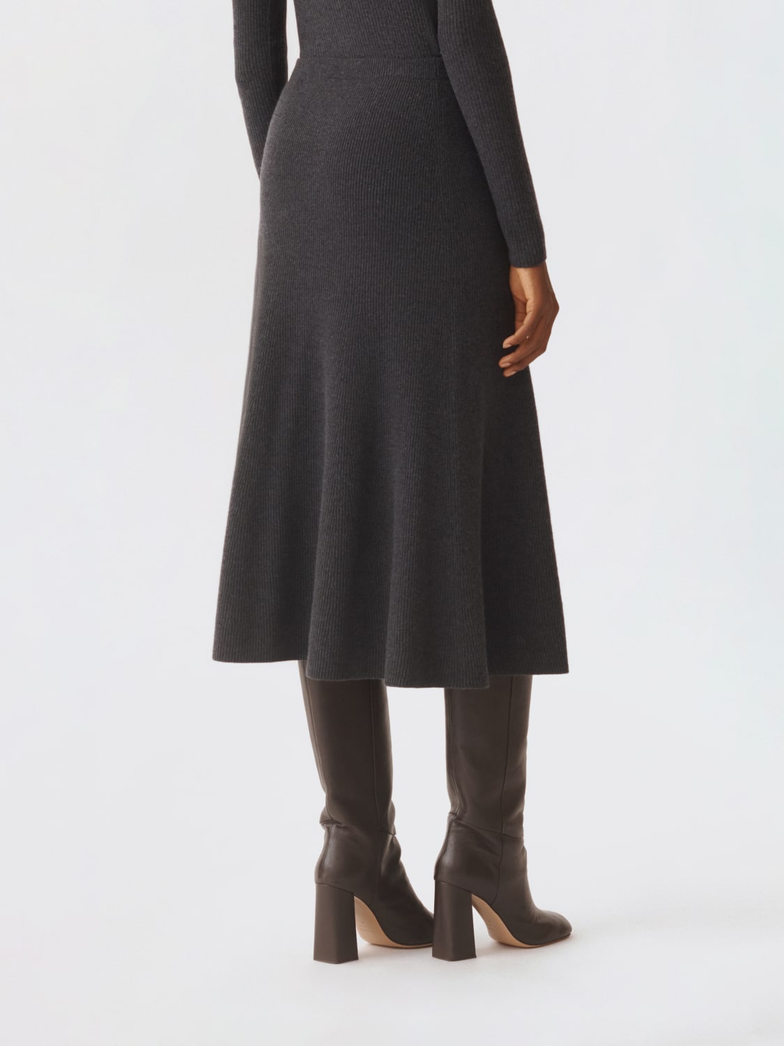 FABIANA FILIPPI FALDA: Falda mujer Fabiana Filippi, Gris - Img 3